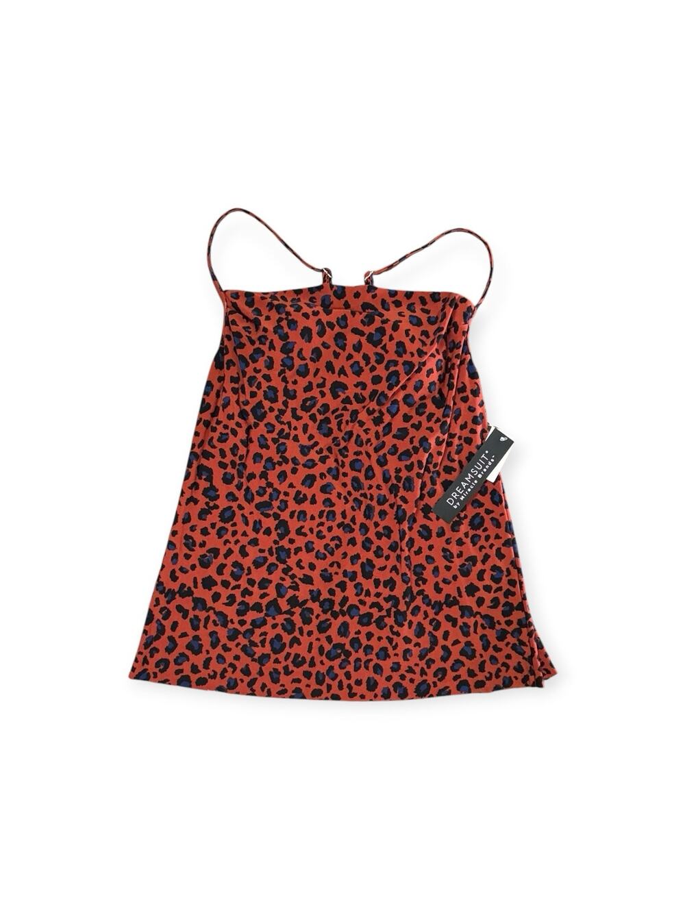 NWT Dreamsuit by Miracle Brands Racer Back Animal Print Tankini Top. Size 6